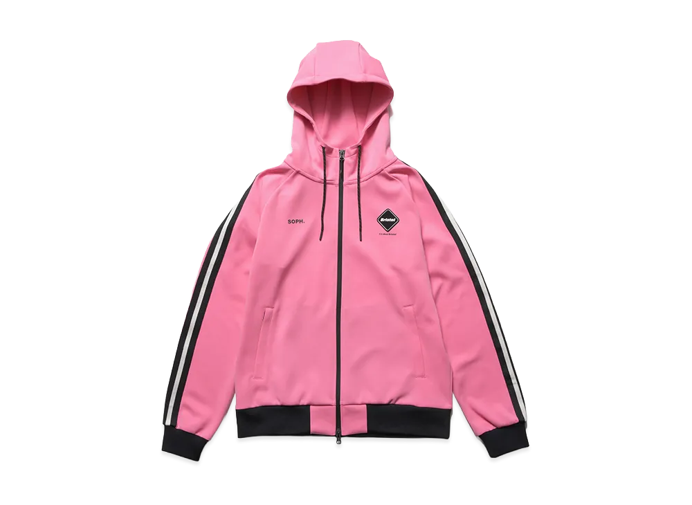 F.C.Real Bristol Training Track Zip-Up Hoodie "Pink"