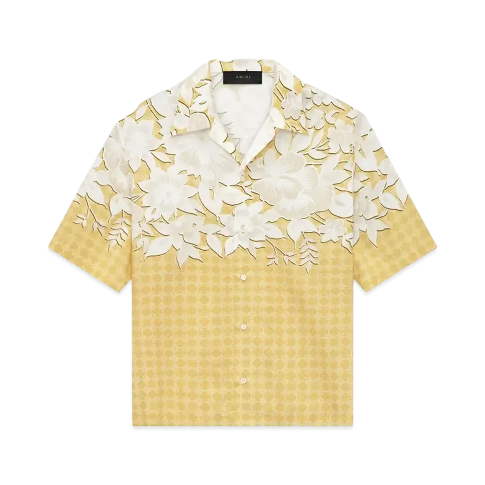 AMIRI Garden Camp Shirt "Champagne"