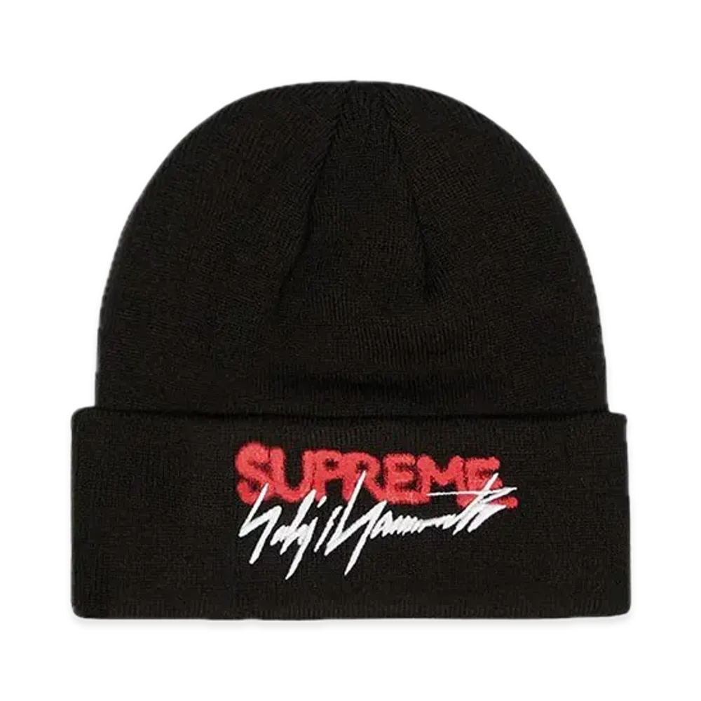 Supreme x Yohji Yamamoto New Era Beanie "Black"