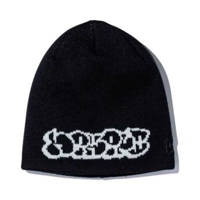 NEW ERA Basic Beanie Bubble Logo "Black"