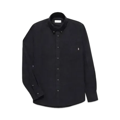 JJJJound Lightweight Flannel Shirt "Charcoal"