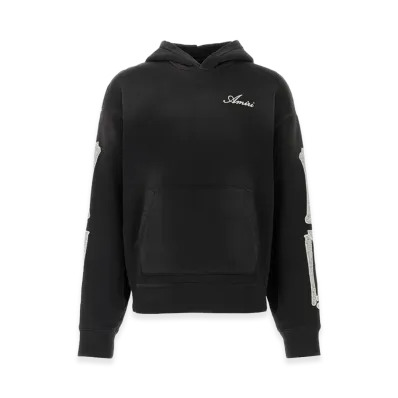 AMIRI Cotton Oversize Hoodie "Black"