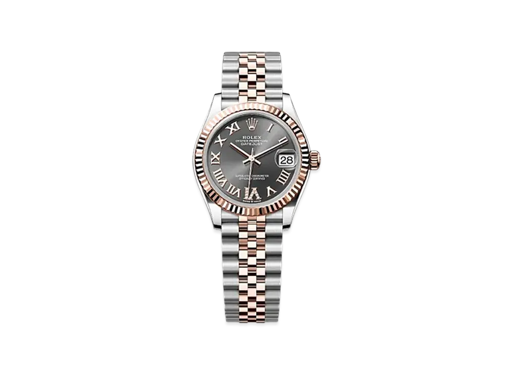 ROLEX Datejust 31mm Oystersteel & Everose Gold 278271 "Slate"
