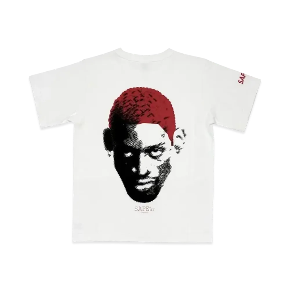 SAPEur Kid's Archive Series Red Head S/S Tee "White"