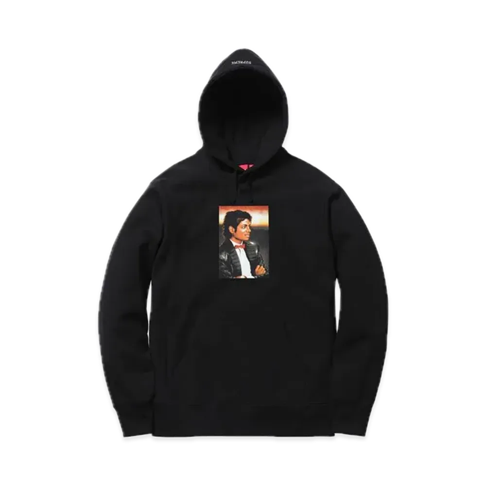 Supreme x Michael Jackson Hooded Sweatshirt "Black"