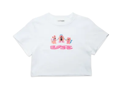VAULTROOM Women's Besty Cropped Tee "White"