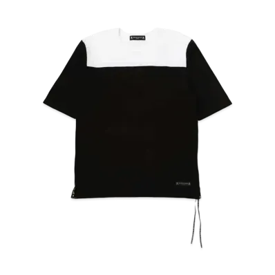 mastermind JAPAN Football Tee "White Black"