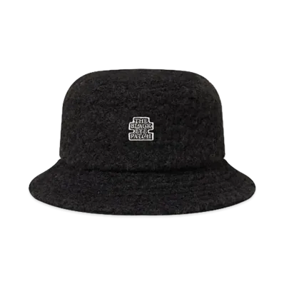 BlackEyePatch Small OG Brushed Wool Bucket Hat "Black"