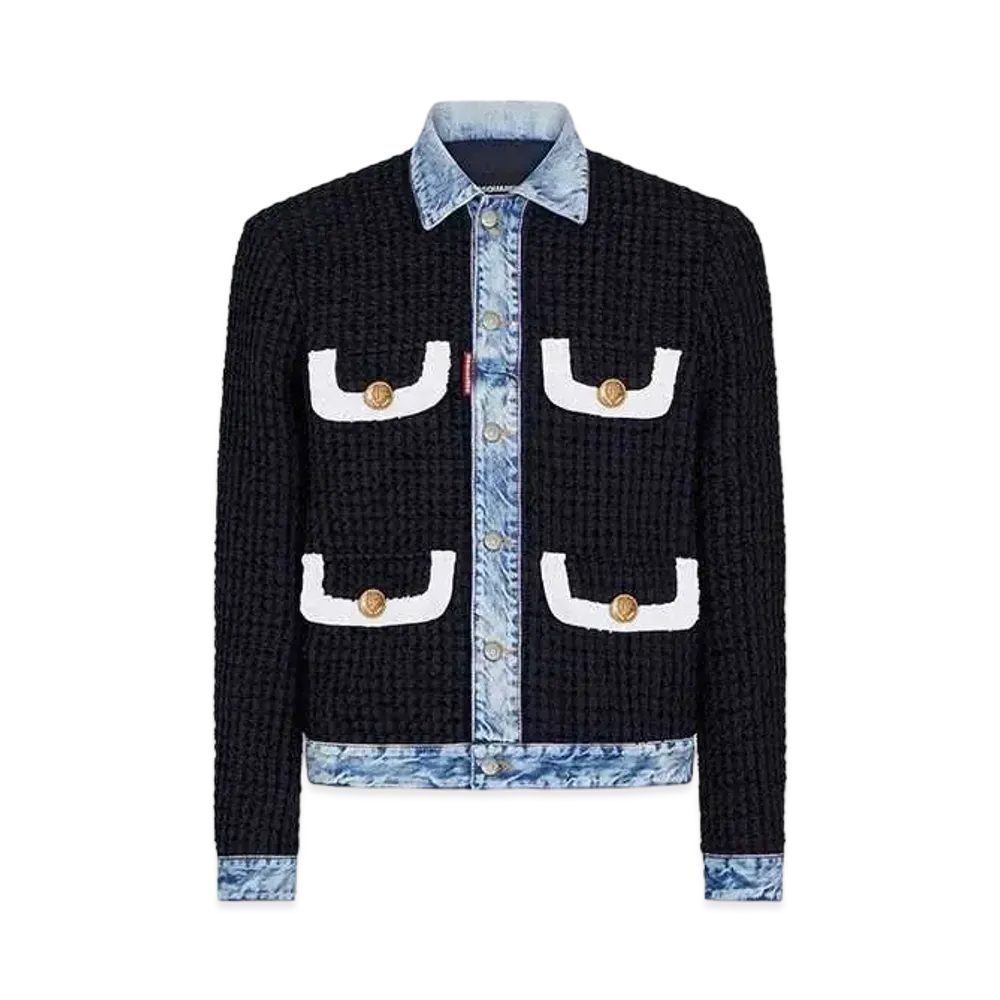 Dsquared2 Boucle Dan Jean Jacket "Blue"
