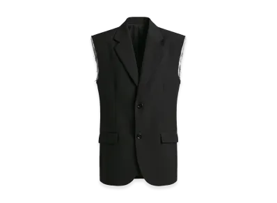 Maison Margiela Deconstructed Blazer-Waistcoat / Gilet "Black"