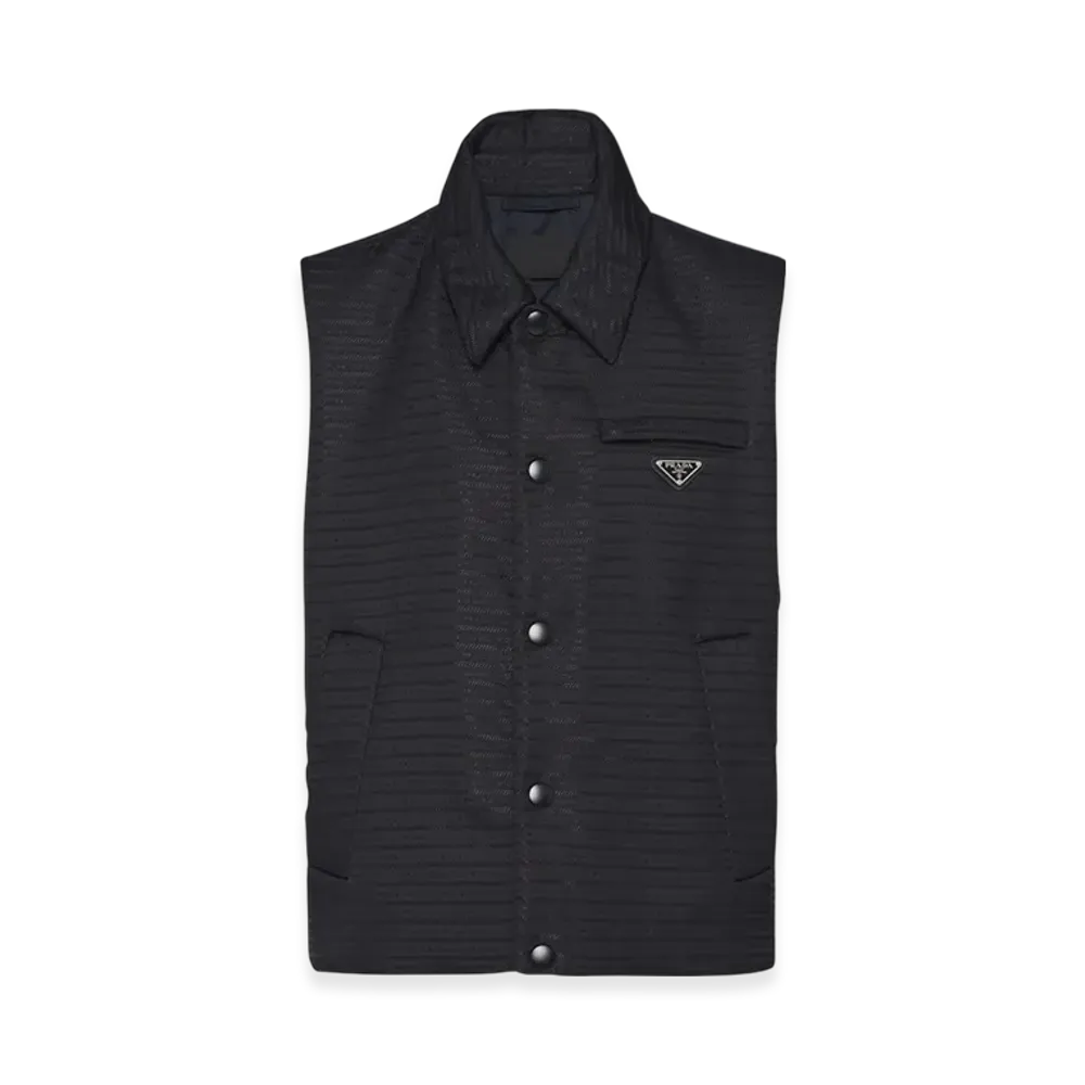 PRADA Re-Nylon Padded Vest "Black"