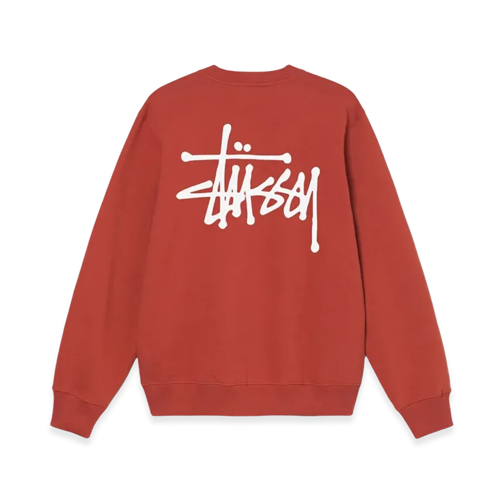 Stussy Basic Stussy Crew 2021 "Brick"