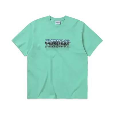 thisisneverthat Metallic Logo Tee "Mint"