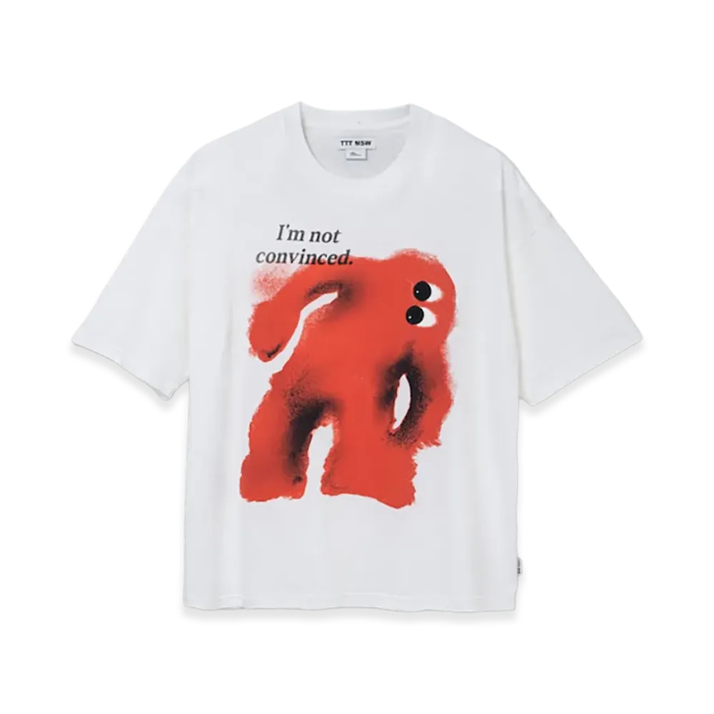 TTTMSW Red man T-shirt "White"
