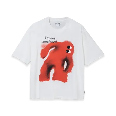 TTTMSW Red man T-shirt "White"