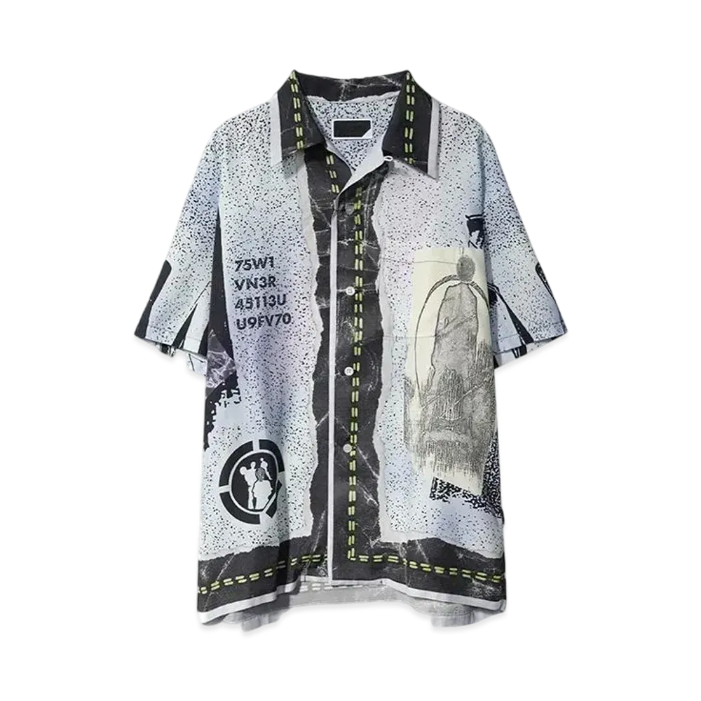 PHINGERIN CODE SUMMER SHIRT "SAX"