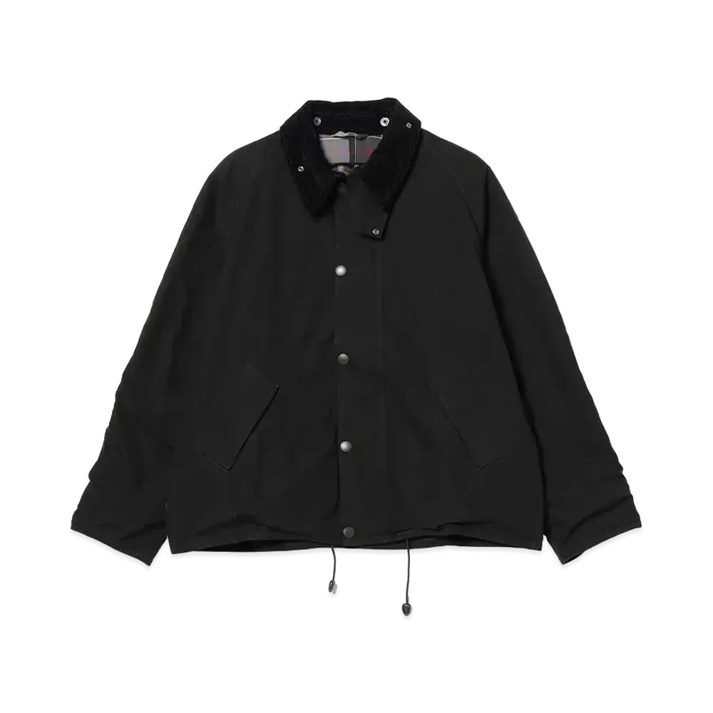 Barbour x BEAMS F Transport Washed Jacket "Black"