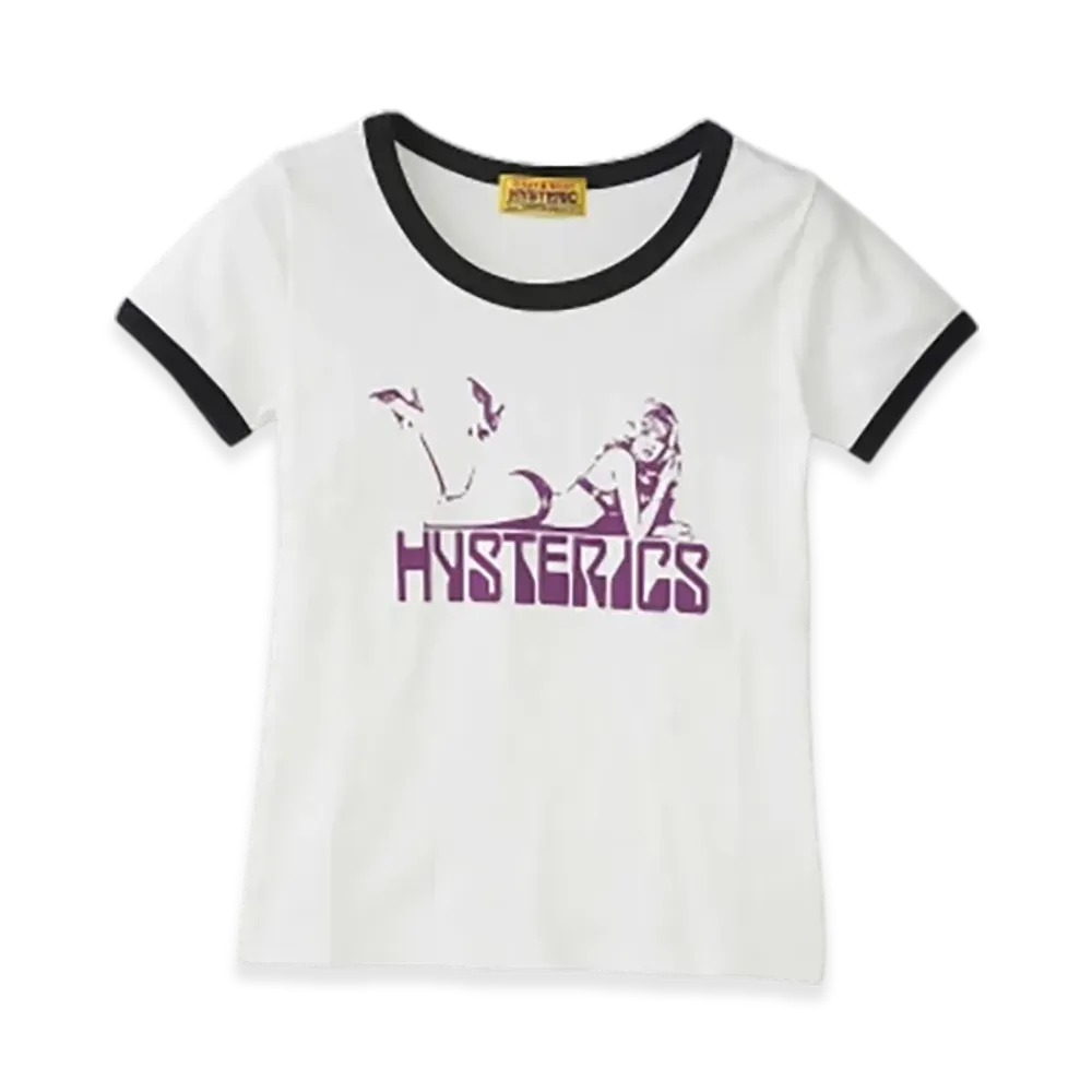 HYSTERIC GLAMOUR Woman Scorpion Chibi T-Shirt "White"