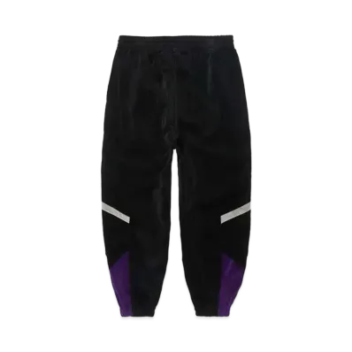 WACKO MARIA Velveteen Track Pants "Black/Purple"