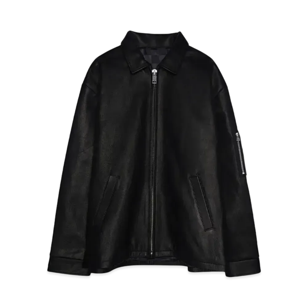 blackmeans x Whiz Limited LEATHER JACKET "BLACK"