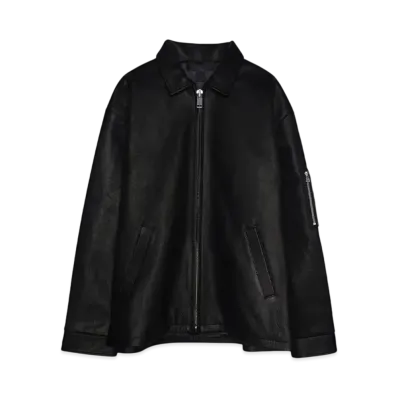 blackmeans x Whiz Limited LEATHER JACKET "BLACK"