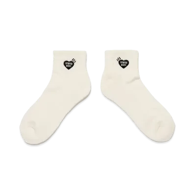 HUMAN MADE Pile Short Socks "White"