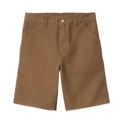 Carhartt WIP Single Knee Short "Hamilton Brown(Rinsed)"