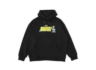 9090 x centimeter Graffiti Hoodie "Black"