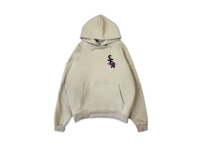 9090 x WIND AND SEA x Hime NAMAIKI GIRL Hoodie "Beige"