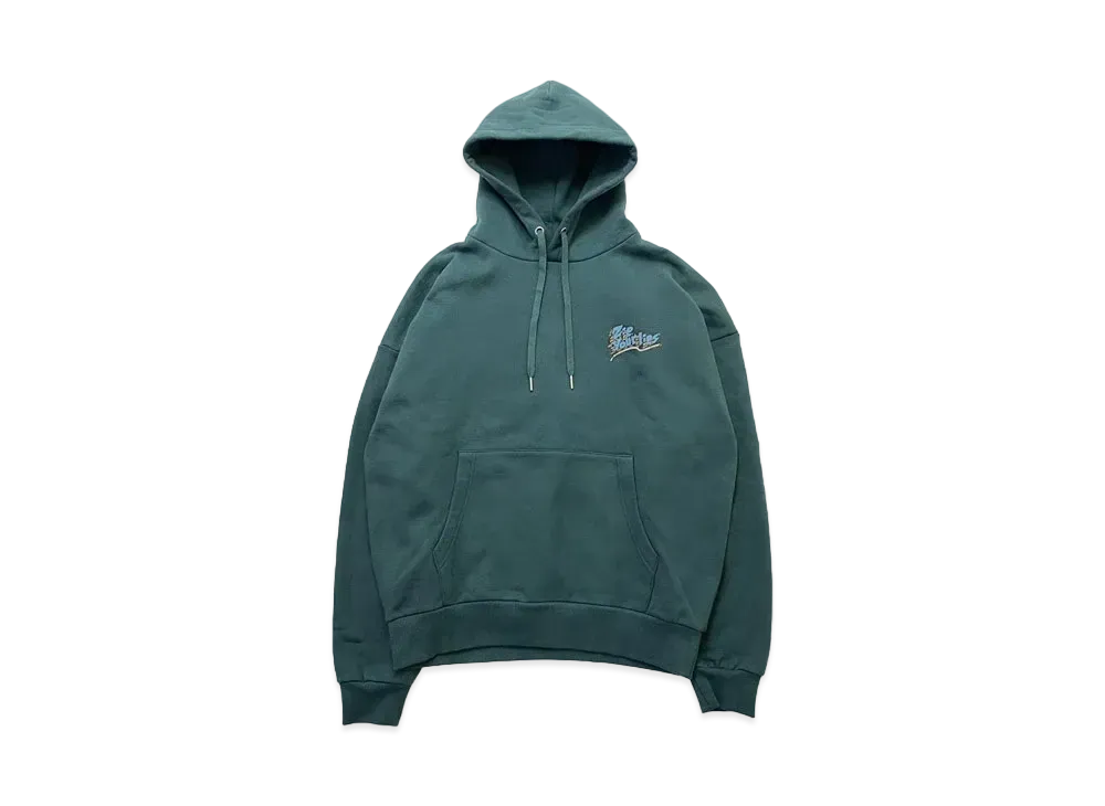 9090 x Nah Zip Your Lips Hoodie "Dusty Emerald"