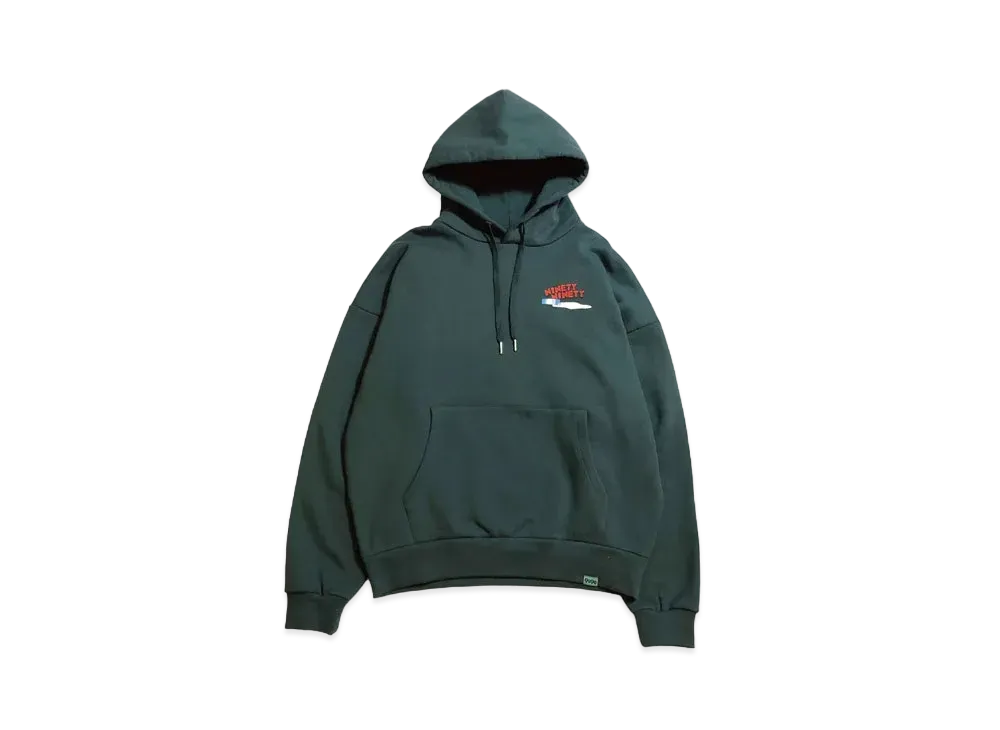 9090 x NAKAKI PANTZ WANNA BE COW? Hoodie "Dusty Emerald"