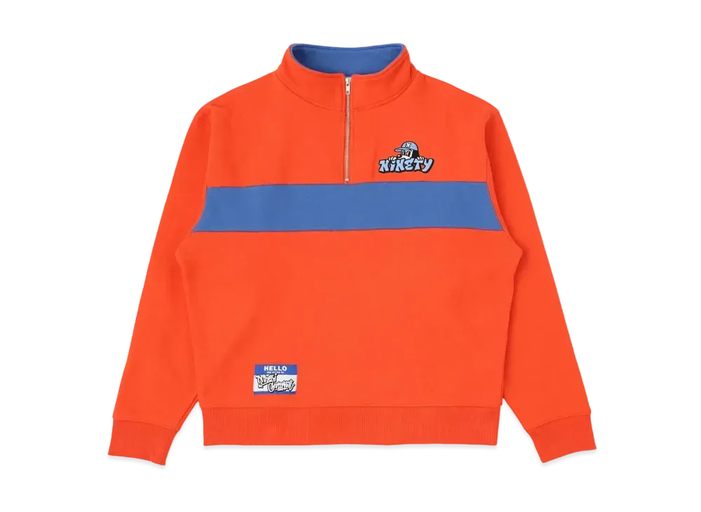 9090 x centimeter Half-Zip Sweat "Orange"