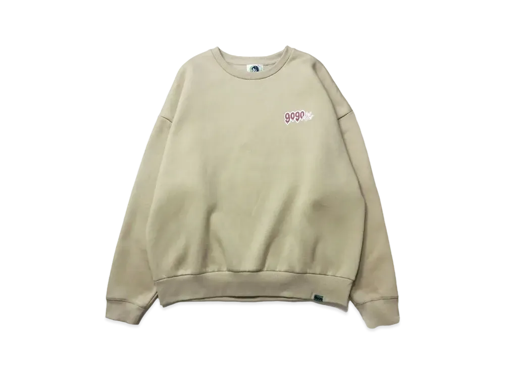 9090 x yoheymocrock GOOD BYE NIGHTMARE Sweat "Sand"