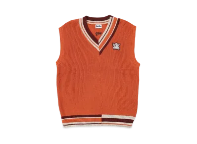 9090 Angel Line Knit Vest "Orange"