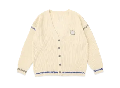 9090 Angel Knit Cardigan "Off White"