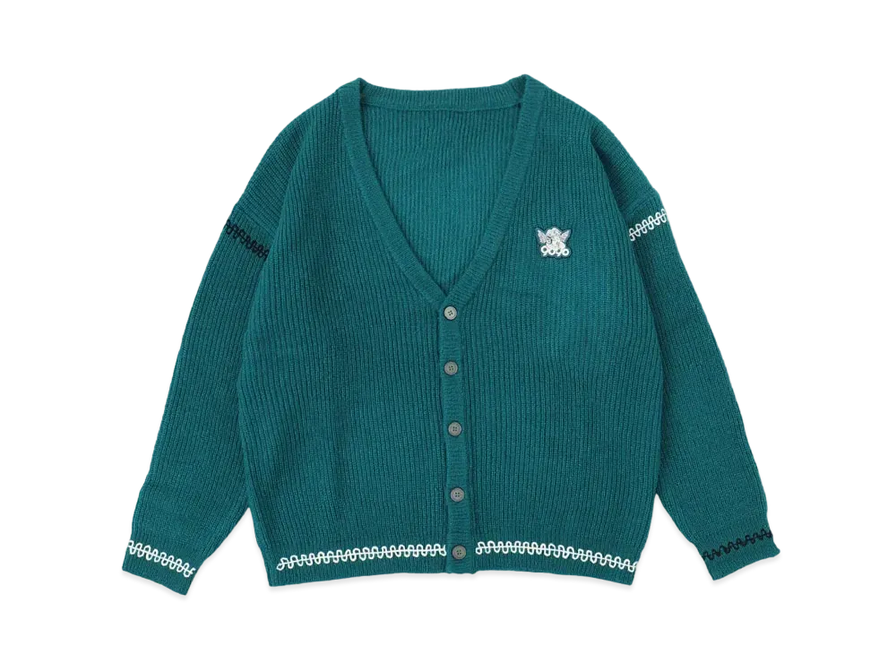 9090 Angel Knit Cardigan "Blue"