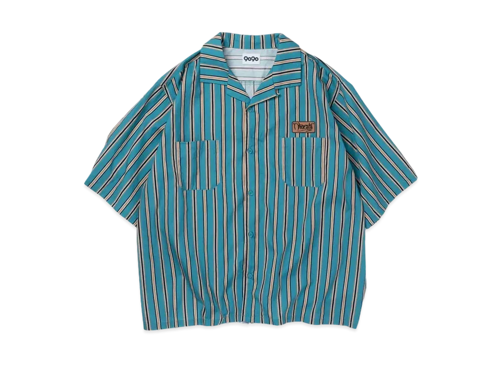 9090 Multi-Stripe Big Shirts "Emerald"