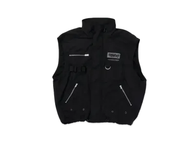 9090 TECHNO Metallic Vest "Black"