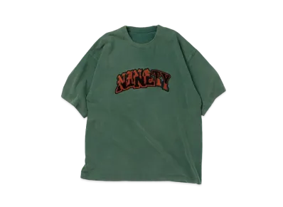 9090 College Collage Tee "Moss Green"