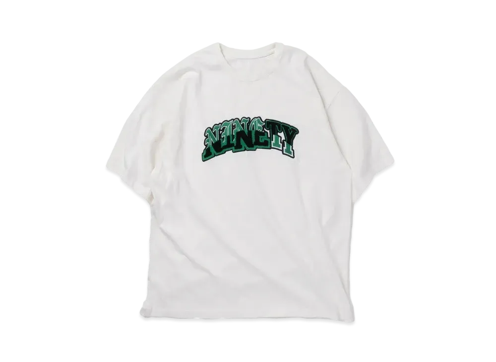 9090 College Collage Tee "White"