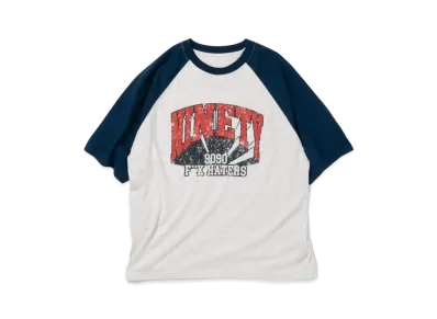 9090 F**K HATERS Raglan Tee "Gray"