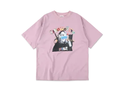 9090 x Novel Core Collage Tee "Purple"