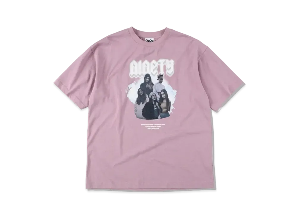 9090 Grils Band Tee "Purple"