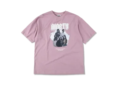 9090 Grils Band Tee "Purple"