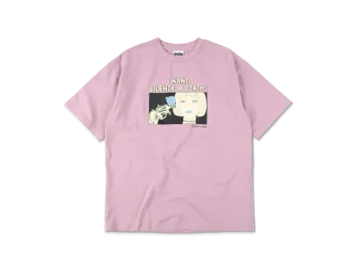 9090 x Ado SILENCE or DEATH Tee "Purple"