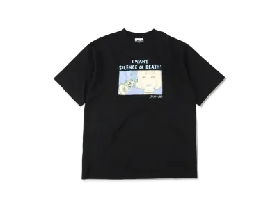 9090 x Ado SILENCE or DEATH Tee "Black"