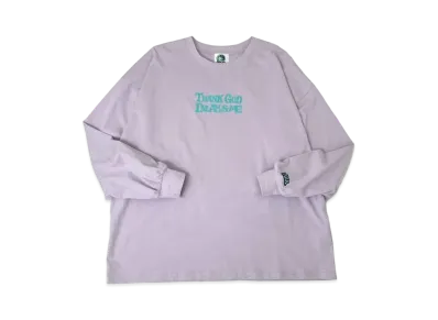9090 x Nakano On Smoking Skull long T "Lavender"