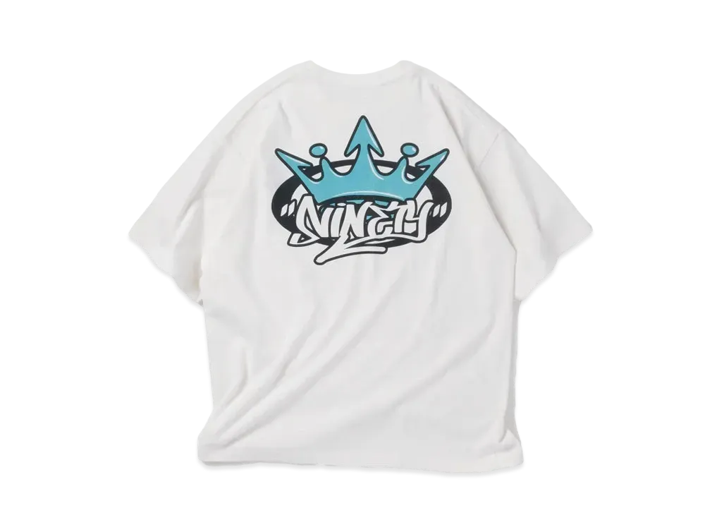 9090 King Logo tee "White"