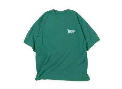 9090 x younger song Logo Tee "Green"