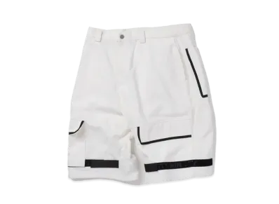 9090 Circle Logo Short-Pants "Off White"
